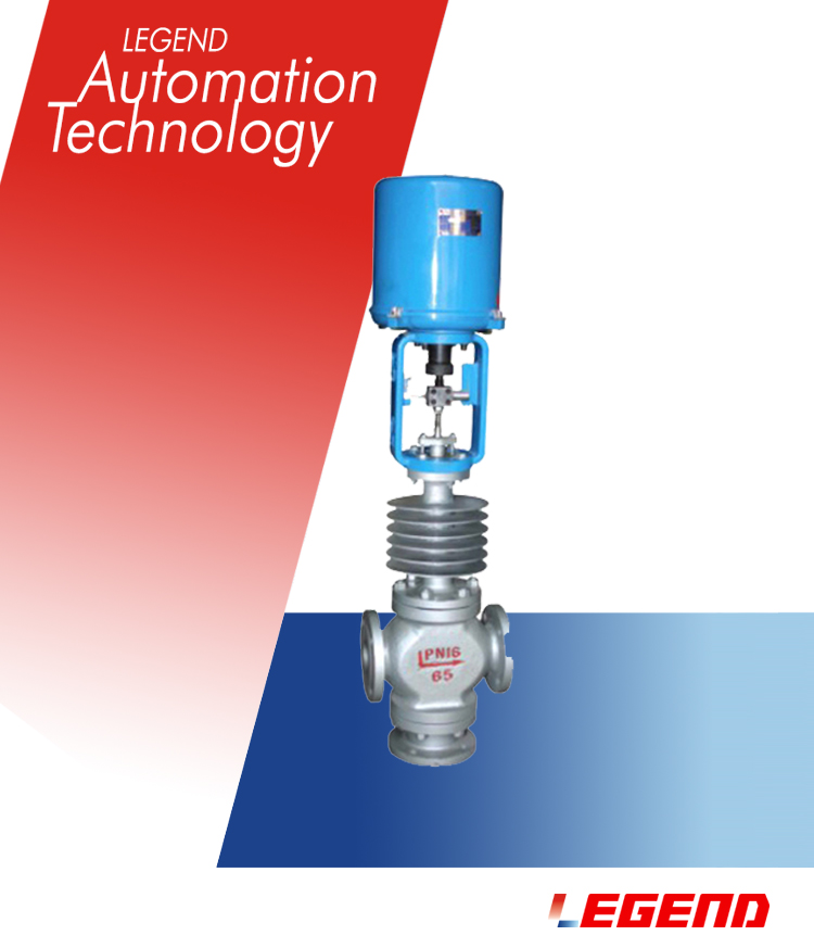 ZDLQ  X型電子式三通合流、分流調(diào)節(jié)閥